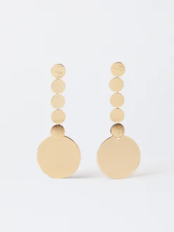 Parfois Básicos|Bijuteria de festa new*Brincos Longos s | Dourado