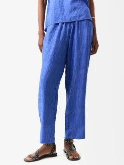 Parfois Básicos|Calças*Calças Em Jacquard Bege | Azul