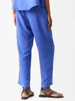 Parfois Básicos|Calças*Calças Em Jacquard Bege | Azul