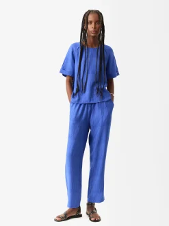 Parfois Básicos|Calças*Calças Em Jacquard Bege | Azul