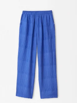 Parfois Básicos|Calças*Calças Em Jacquard Bege | Azul