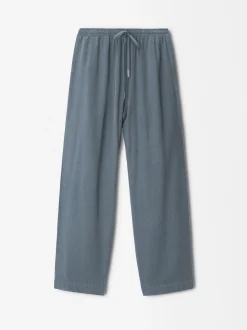 Parfois Básicos|Calças*Calças Fluidas Ajustáveis Com Cordão | Azul