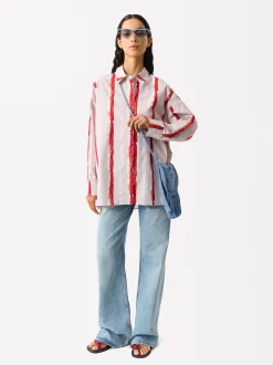 Parfois Camisas*Camisa Algodão Estampada | Multicor