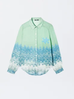 Parfois Camisas*Camisa Estampada | Azul
