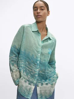 Parfois Camisas*Camisa Estampada | Azul
