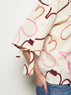 Parfois Camisas*Camisa Estampada Corações | Multicor