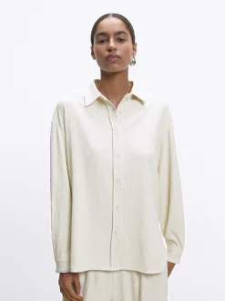 Parfois Básicos|Camisas*Camisa Fluida | Bege