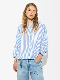 Parfois Camisas*Camisa Às Riscas 100% Algodão | Multicor