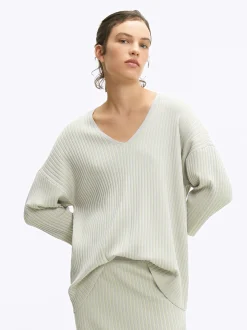 Parfois Básicos|Malha*Camisola De Malha Canelada | Cinzento