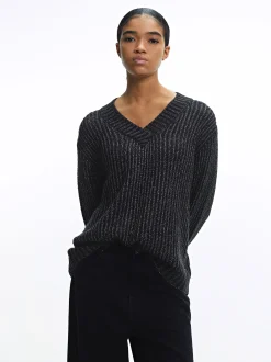 Parfois Básicos|Malha*Camisola De Malha Com Lã | Preto