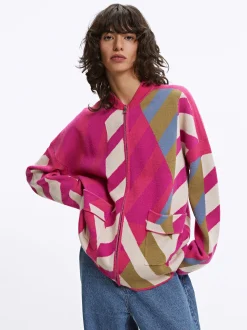 Parfois Malha|Camisolas e Cardigan*Cardigan De Malha Jacquard | Multicor
