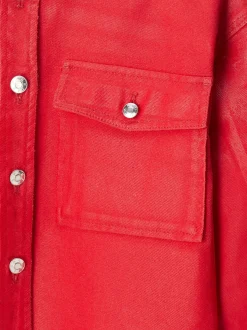 Parfois Blazers e Casacos*Casaco De Ganga | Vermelho
