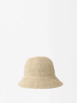 Parfois Chapéus*Chapéu Bucket Palha Natural | LNC