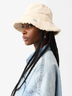 Parfois Chapéus*Chapéu Bucket Personalizável Azul | Branco