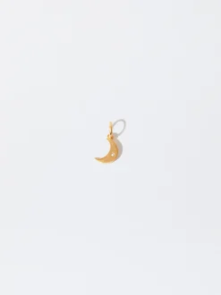 Parfois Crie o seu Colar*Charm Lua Prata 925 | Dourado