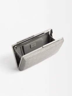Parfois Malas Pequenas|Clutches*Clutch De Festa Com Alça De Corrente Preto | Prateado