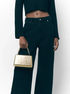 Parfois Malas Pequenas|Clutches*Clutch De Festa Com Alça De Corrente | Dourado