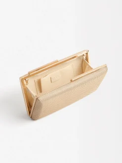 Parfois Malas Pequenas|Clutches*Clutch De Festa Com Alça De Corrente Preto | Dourado