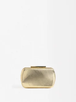 Parfois Clutches|Malas Pequenas*Clutch De Festa Metálico | Dourado
