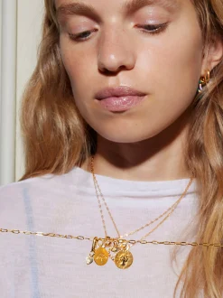 Parfois Crie o seu Colar*Colar Corrente Personalizável Prata 925 Com Abertura | Dourado