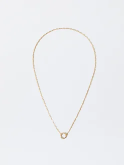 Parfois Crie o seu Colar*Colar Corrente Personalizável Prata 925 Com Abertura | Dourado