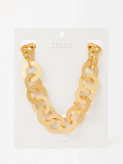 Parfois Bijuteria de festa new|Colares*Colar Curto Entrelaçado | Dourado