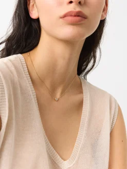 Parfois Prata 925|Premium*Colar De Prata 925 Com Zircónias | Dourado
