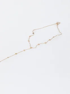 Parfois Bijuteria Delicada*Colar Com Corações | Dourado