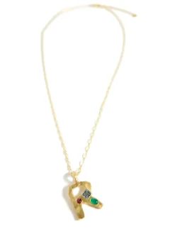 Parfois Premium|Colares*Colar Letra Banho De Ouro 18k | Dourado