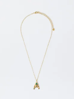 Parfois Premium|Colares*Colar Letra Banho De Ouro 18k | Dourado
