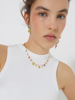 Parfois Colares*Colar Com Charms | Multicor