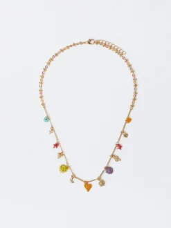 Parfois Colares*Colar Com Charms | Multicor