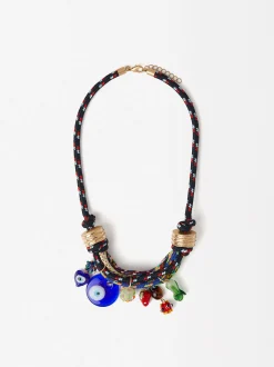 Parfois Colares*Colar Com Charms | Multicor