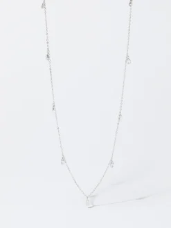 Parfois Bijuteria Delicada*Colar Com Zircónias | Prateado
