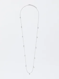 Parfois Bijuteria Delicada*Colar Com Zircónias | Prateado