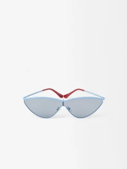 Parfois Óculos*Óculos De Sol Cat Eye Preto | Azul
