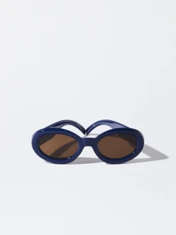 Parfois Óculos*Óculos De Sol Ovais | Azul