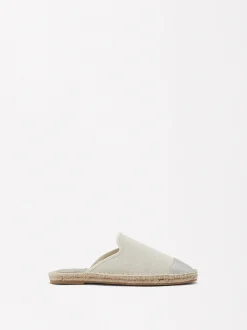 Parfois Alpercatas e Cunhas new|Sapatos Rasos*Exclusivo Online - Alpercatas De Juta Bicolor | Prateado