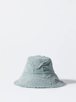 Parfois Chapéus*Exclusivo Online - Chapéu Bucket Corações | Azul
