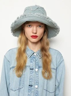 Parfois Chapéus*Exclusivo Online - Chapéu Bucket Corações | Azul