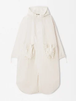 Parfois Blazers e Casacos*Exclusivo Online - Parka Leve Com Capuz | Branco