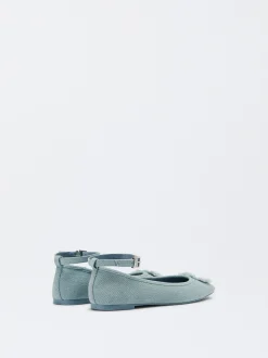 Parfois Sapatos Rasos|Sabrinas*Exclusivo Online - Sabrinas Com Coração | Azul