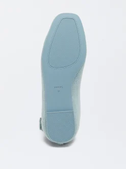 Parfois Sapatos Rasos|Sabrinas*Exclusivo Online - Sabrinas Com Coração | Azul
