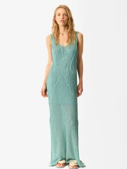 Parfois Malha|Vestidos*Exclusivo Online - Vestido Comprido De Malha | Verde