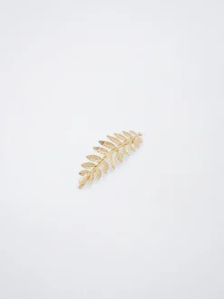 Parfois Acessórios de Cabelo*Gancho De Cabelo Com Folha | Dourado