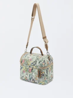 Parfois Lancheiras*Lancheira Estampada Efeito Nylon Personalizável | Verde