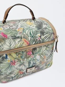 Parfois Lancheiras*Lancheira Estampada Efeito Nylon Personalizável | Verde