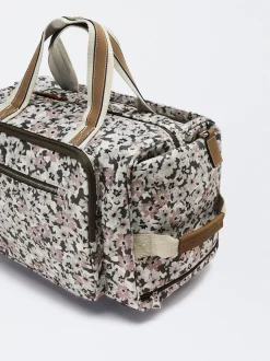 Parfois Viagem*Mala De Viagem De Nylon Estampada | Caqui