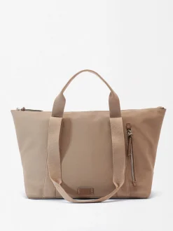 Parfois Viagem*Mala De Viagem Efeito Nylon Personalizável | Bege