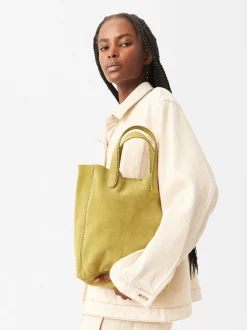 Parfois Malas de Pele new|Shoppers*Mala Shopper Em Pele Com Penduro - Edição Limitada Camel | Amarelo